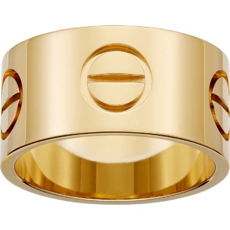 cartier thick love ring|cartier love ring on hand.